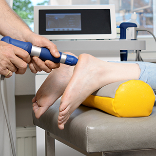 Stosswellentherapiebehandlung